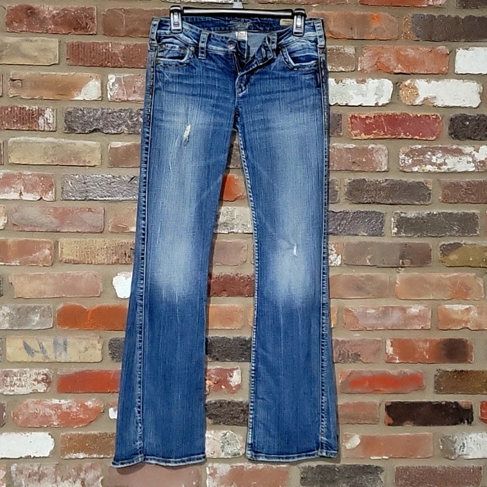 Silver Frances Flare Jeans
